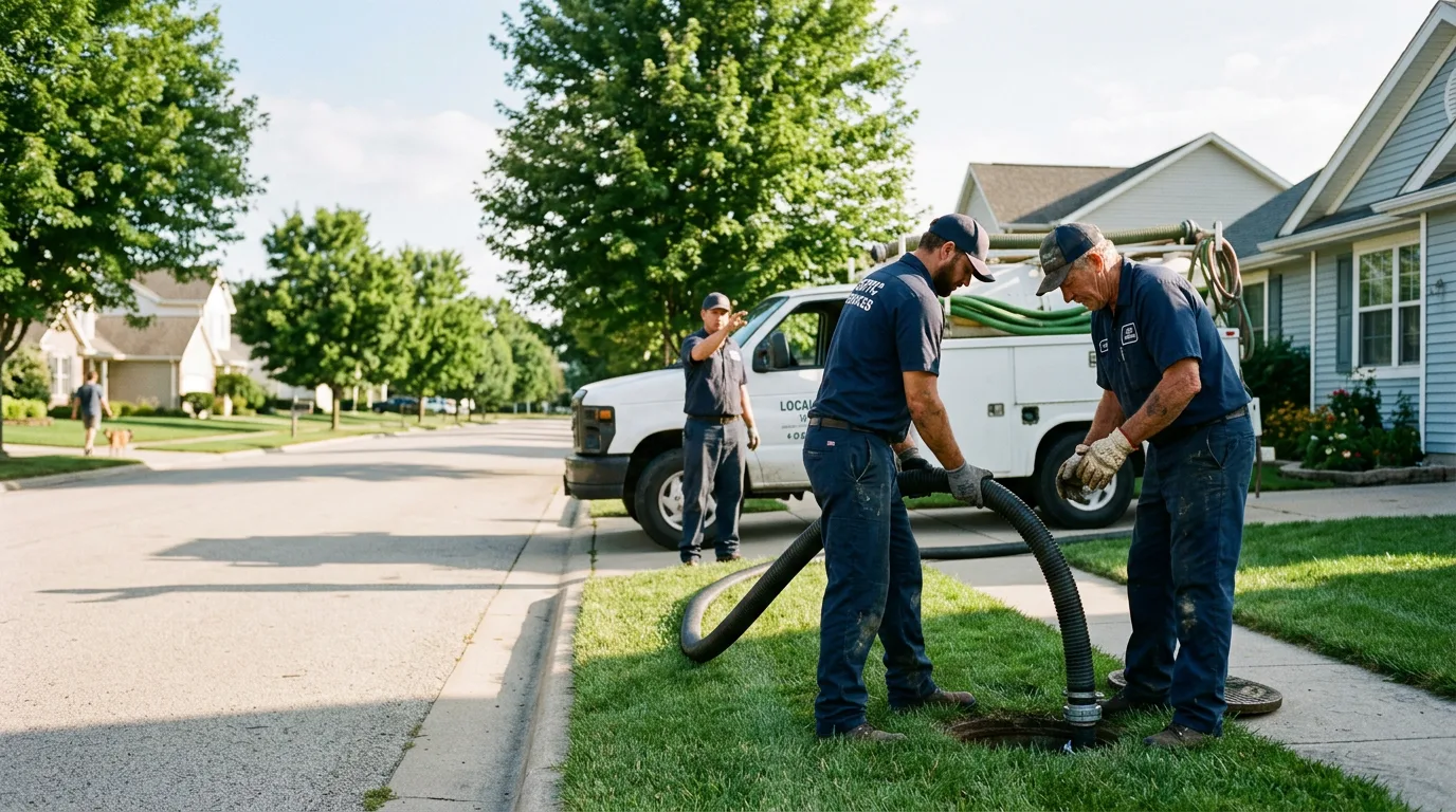 Emergency Septic Service in New Salisbury, IN